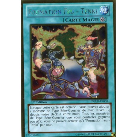 Formation Feu - Tenki (GOLD) [PGLD]