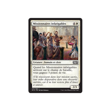 Blanche - Missionnaires infatigables (C) [M15]