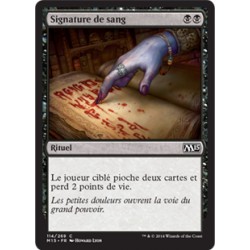 Noire - Signature de sang (C) [M15]