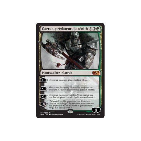 Or - Garruk, prédateur du zénith (M) [M15]