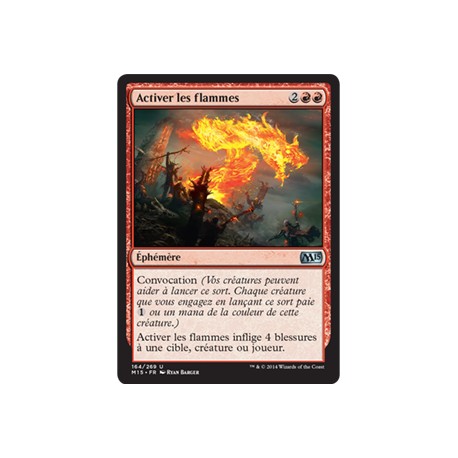Rouge - Activer les flammes (U) [M15]