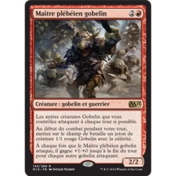 Rouge - Maître plébéien gobelin (R) [M15]