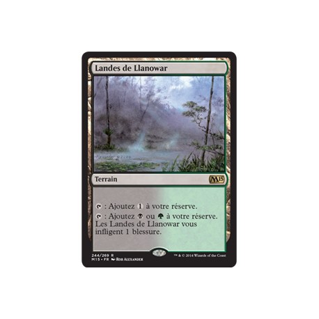 Terrain - Landes de Llanowar (R) [M15]