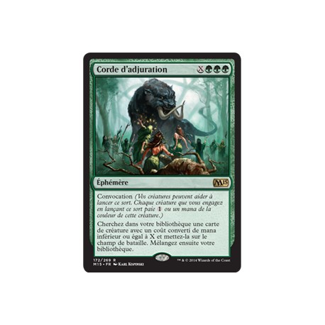 Verte - Corde dadjuration (R) [M15]