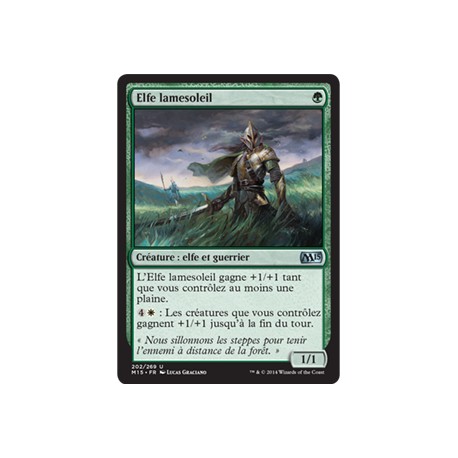 Verte - Elfe lamesoleil (U) [M15]