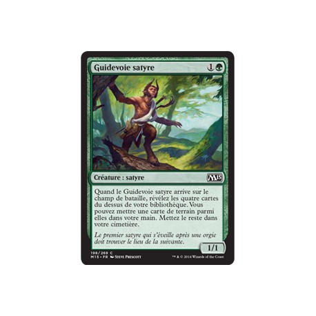 Verte - Guidevoie satyre (C) [M15]
