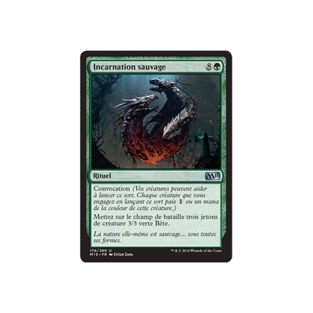 Verte - Incarnation sauvage (U) [M15]