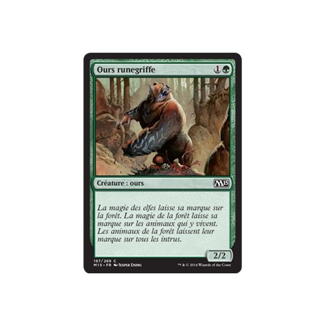 Verte - Ours runegriffe (C) [M15]