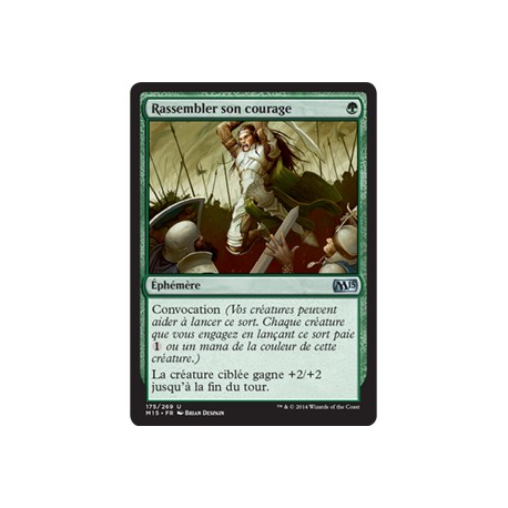 Verte - Rassembler son courage (U) [M15]
