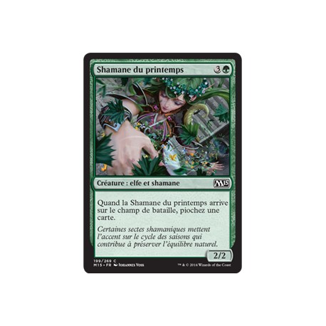 Verte - Shamane du printemps (C) [M15]
