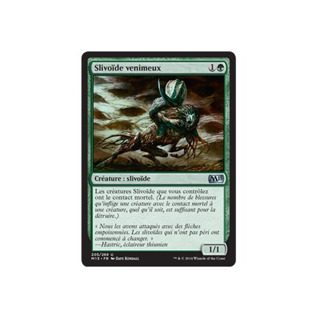 Verte - Slivoïde venimeux (U) [M15]