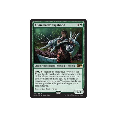 Verte - Yisan, barde vagabond (R) [M15]