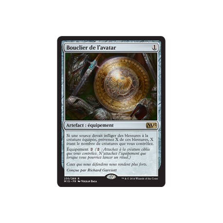 Artefact - Bouclier de lavatar (R) [M15]