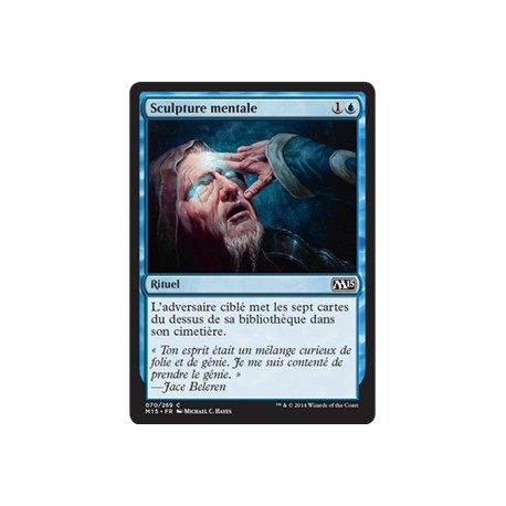 Bleue - Sculpture mentale (C) [M15]