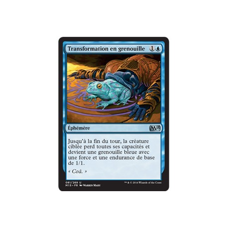 Bleue - Transformation en grenouille (U) [M15]