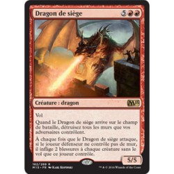 Rouge - Dragon de siège (R) [M15]