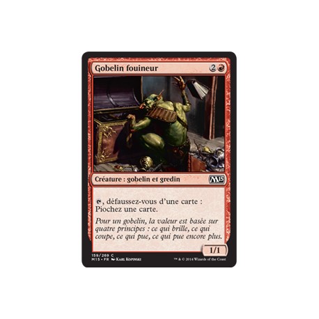 Rouge - Gobelin fouineur (C) [M15]