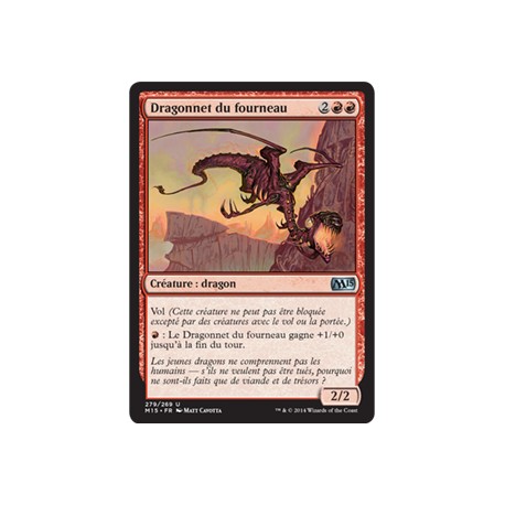 Rouge - Dragonnet du fourneau (U) [M15]