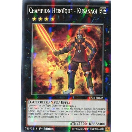 Champion Héroïque - Kusanagi  (SHF) [BP03]