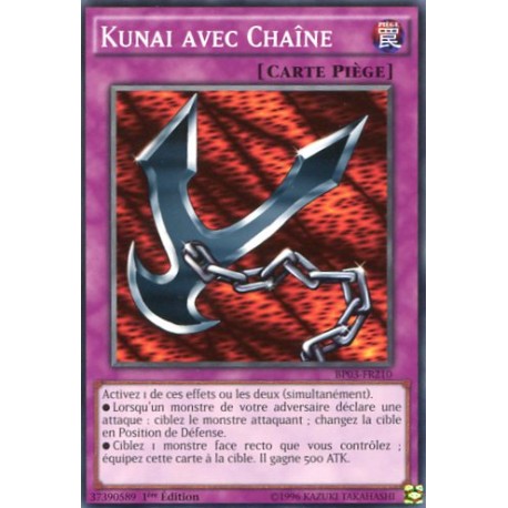 Kunai avec Chaîne  (C) [BP03]