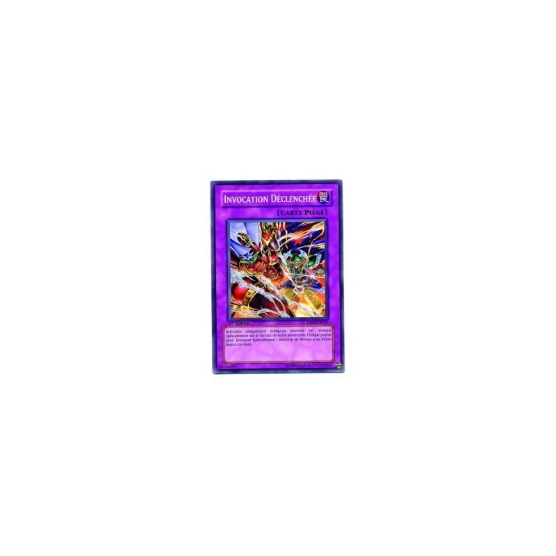 Carte Yu-Gi-Oh! Invocation Déclenchée (C) [DP07]