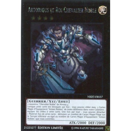 Artorigus le Roi Chevalier Noble (UR) [NKRT]