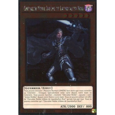 Chevalier Noble Infâme de Laundsallyn Noir (UR) [N