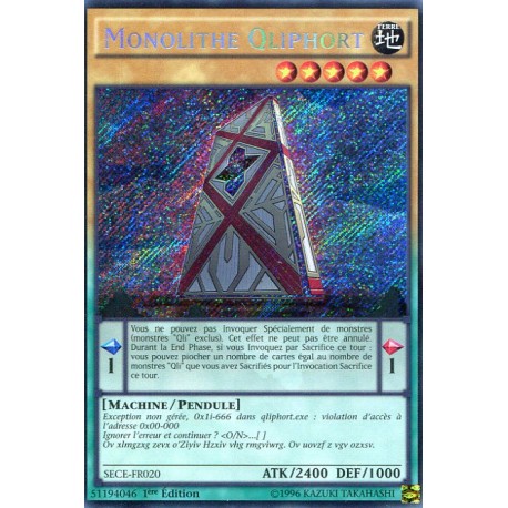 Monolithe Qliphort  (STR) [SECE]