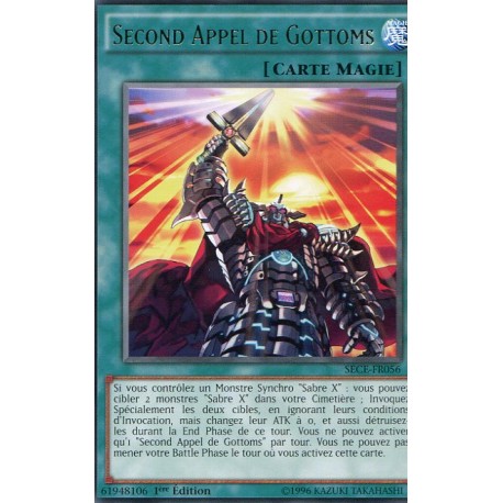 Second Appel de Gottoms (R) [SECE]
