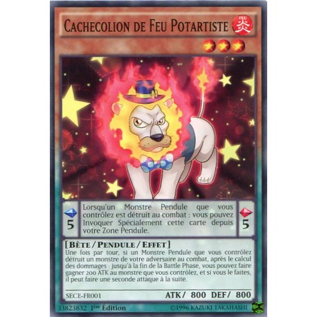 Cachecolion de Feu Potartiste (C) [SECE]