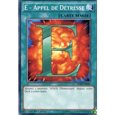 E - Appel de Détresse (C) [SDHS]