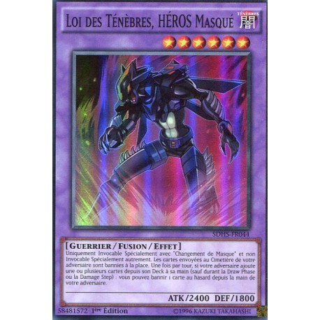 Loi des Ténèbres, HEROS Masqué (SR) [SDHS]