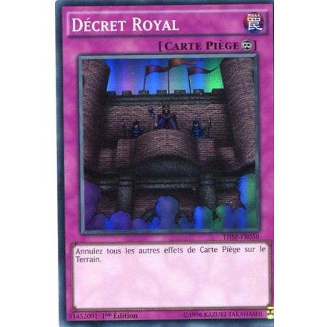 Décret Royal  (SR) [THSF]