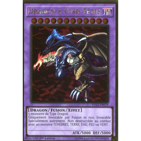 Dragon À Cinq Têtes (GOLD) [PGL2]