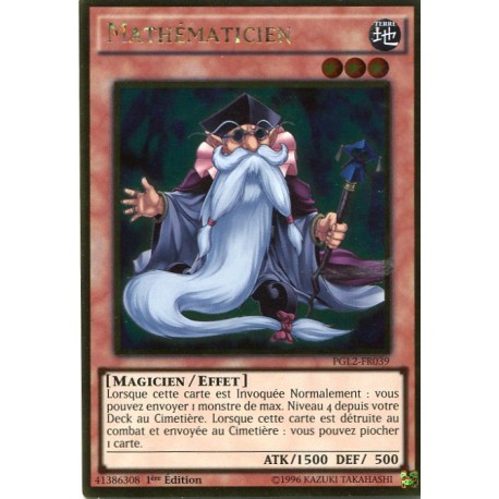 Mathématicien (GOLD) [PGL2]