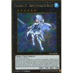 Numéro 21 : Dame Justice De Glace (STR GOLD) [PGL2