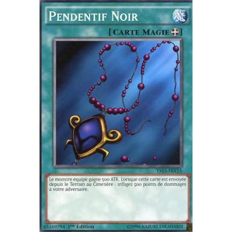 Pendentif Noir (C) [YS15]