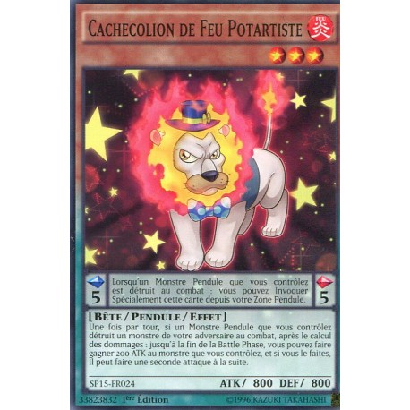 Cachecolion de Feu Potartiste  (C) [SP15]