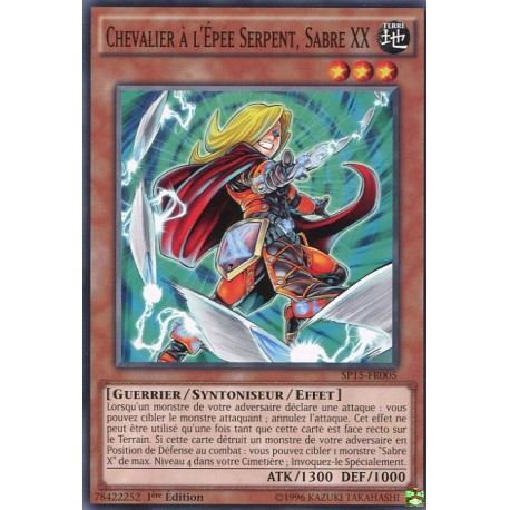 Chevalier à l'Épée Serpent, Sabre XX  (C) [SP15]