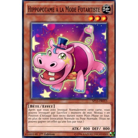Hippopotame à la Mode Potartiste  (C) [SP15]