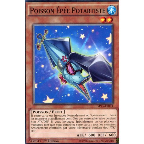 Poisson Épée Potartiste  (C) [SP15]