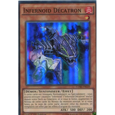 Infernoid Decatron – BROL-EN081 Ultra Rare, 1. Auflage, Yu-Gi-Oh! Sammelkarte