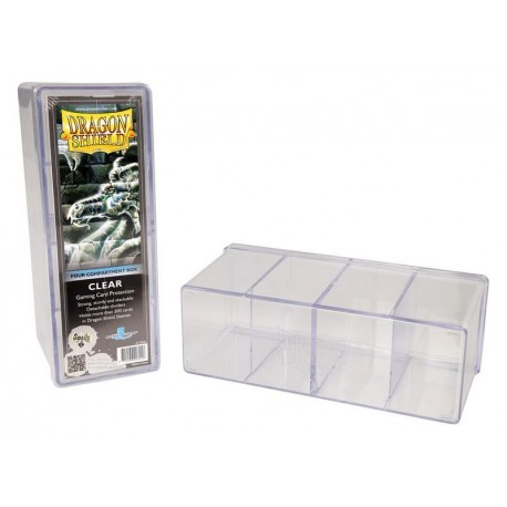 Boite de Rangement 4 Compartiments Dragon Shield