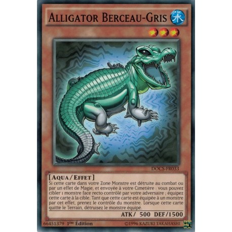 Dimension du Chaos Alligator Berceau-gris (C) [DOCS]