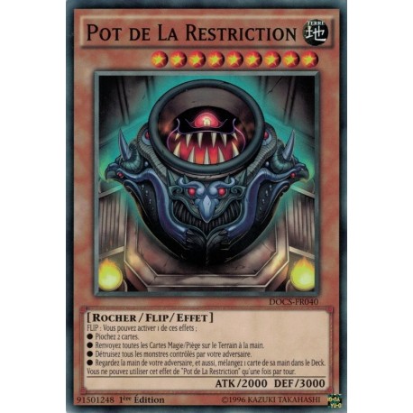 Dimension du Chaos Pot De La Restriction (SP) [DOCS]