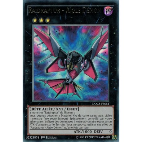 Dimension du Chaos Raidraptor - Aigle Démon (R) [DOCS]