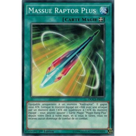 Dimension du Chaos Massue Raptor Plus (C) [DOCS]
