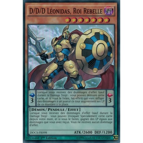 Dimension du Chaos D/d/d Léonidas, Roi Rebelle (SR) [DOCS]