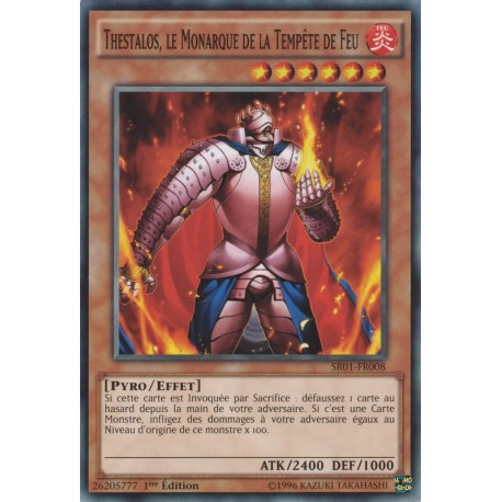 Thestalos, le Monarque de la Tempête de Feu (C) [SR01]