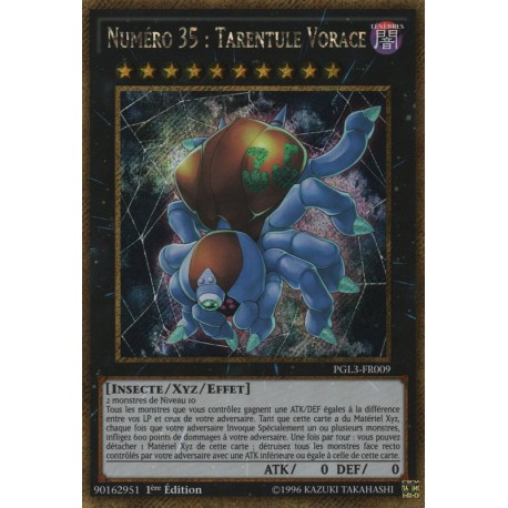 Numéro 35 : Tarentule Vorace (Gold Secrète) [PGL3]